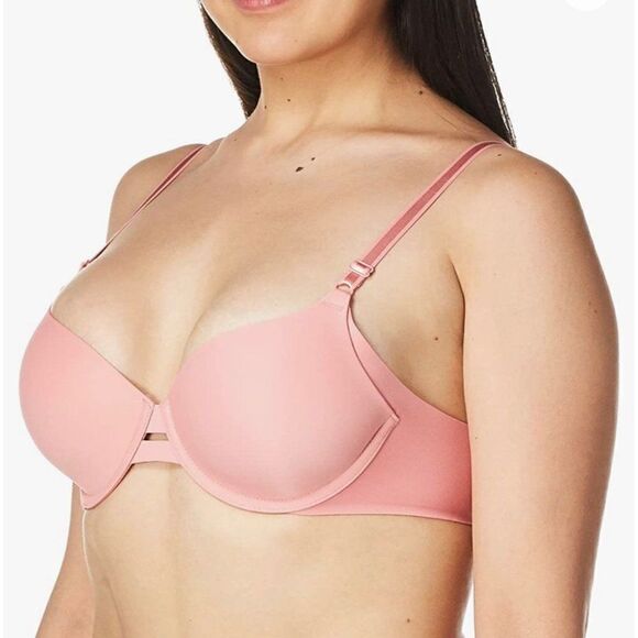 Waners Pink / Peach Underwire Bra Size 40D - Picture 1 of 11